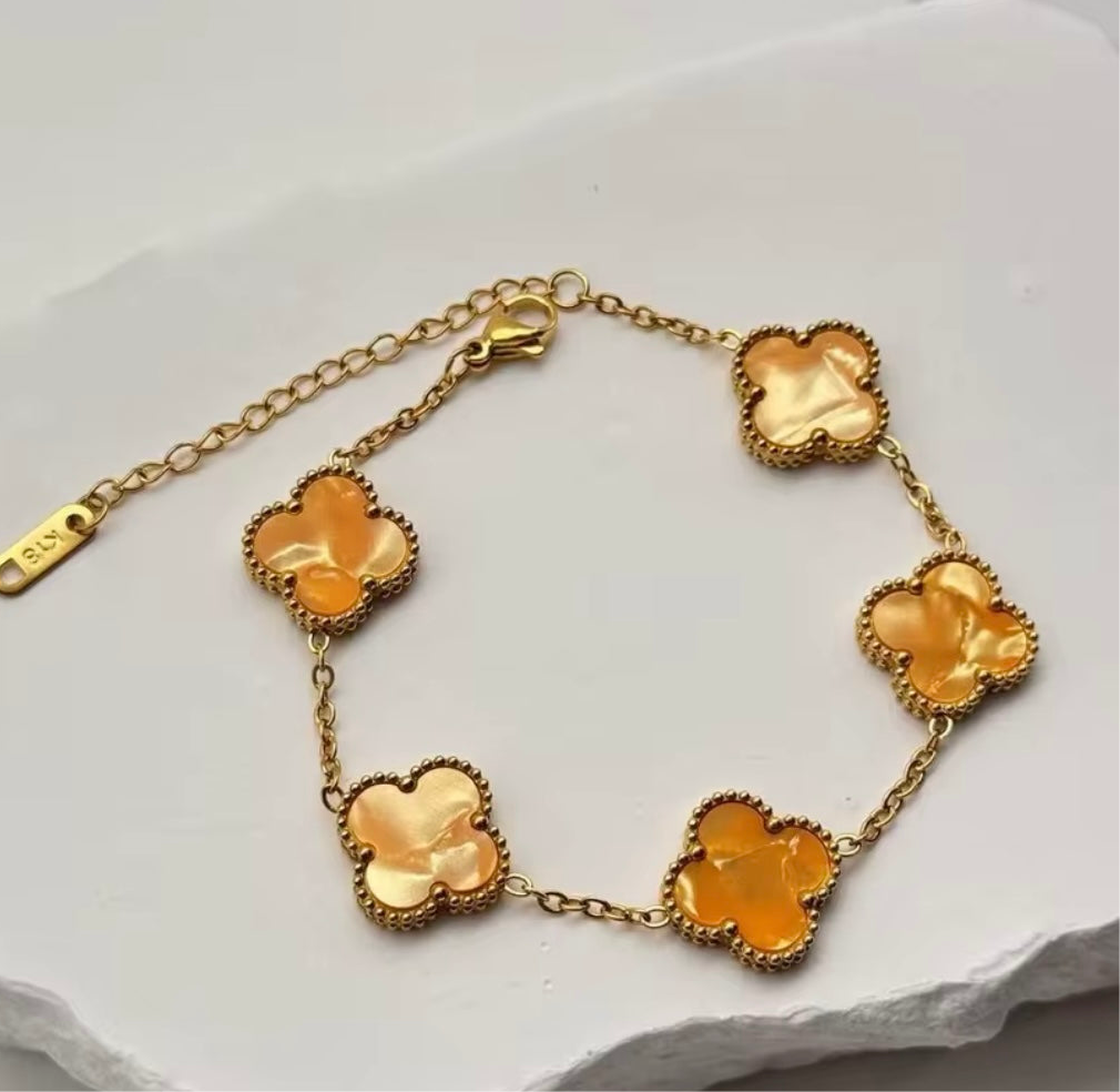 Lucky Bracelet (Marble Yellow)