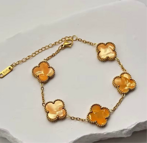 Lucky Bracelet (Marble Yellow)