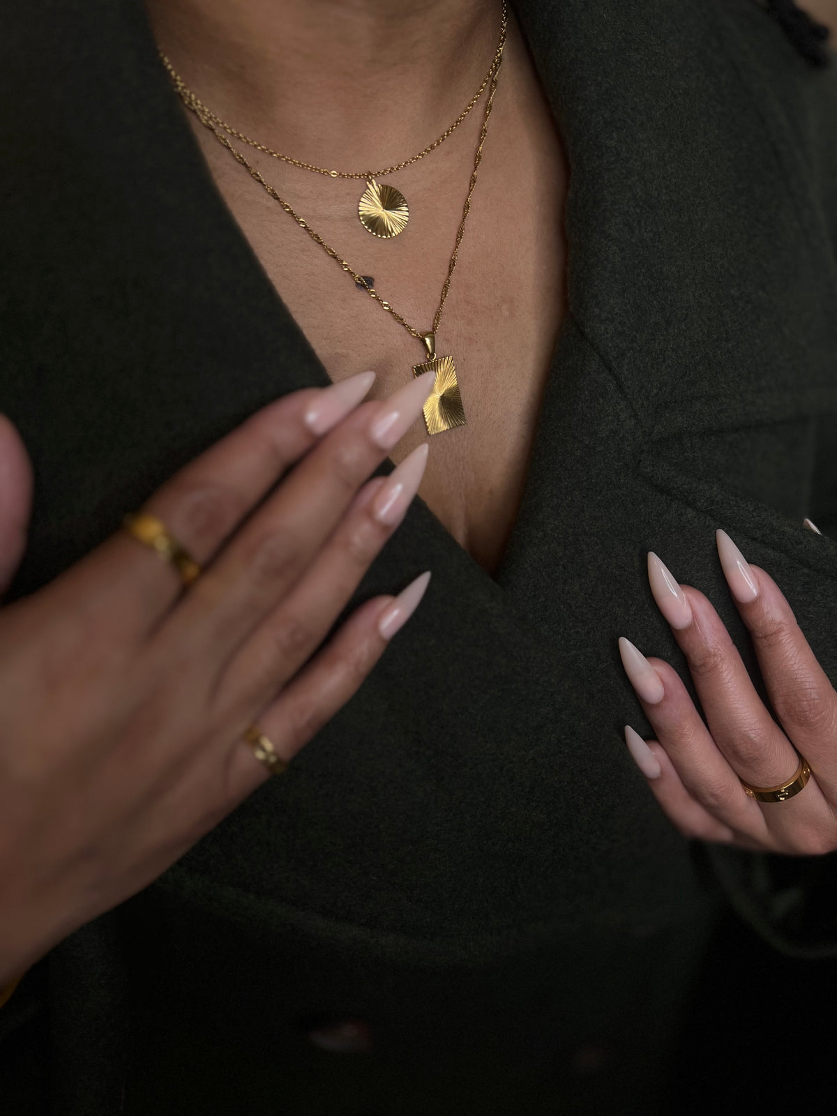 Rectangle Necklace