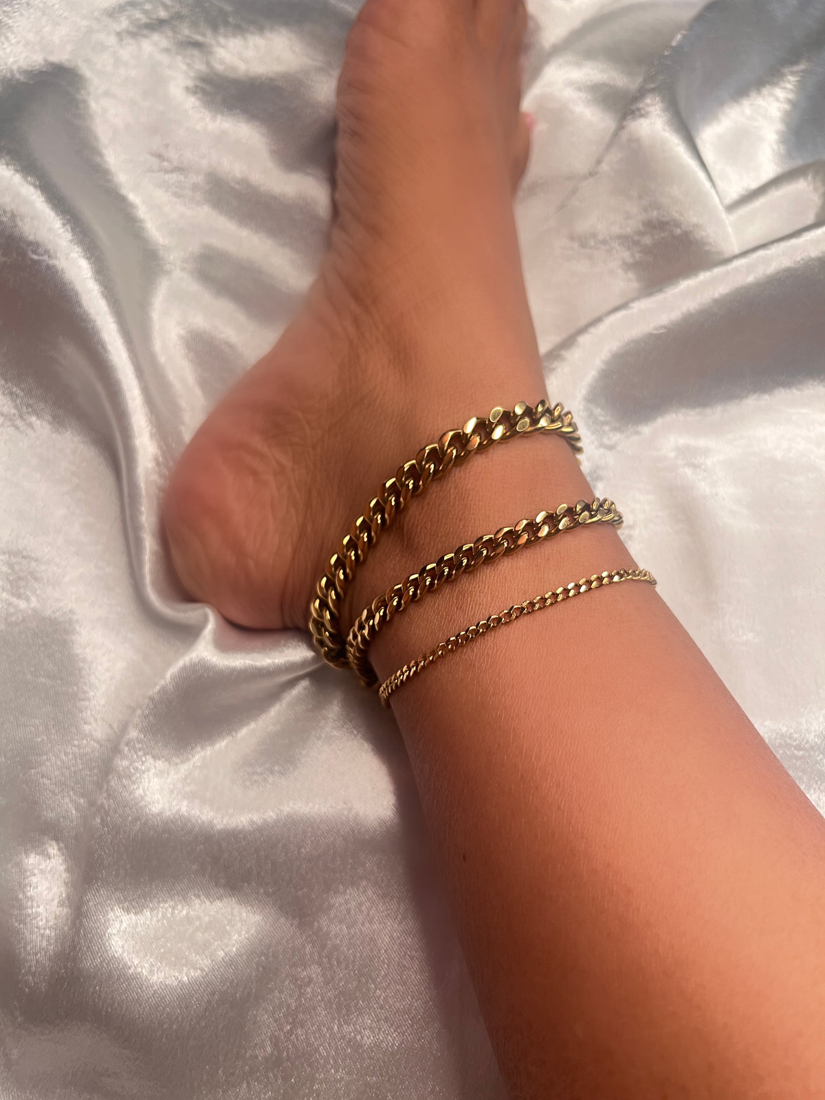 Bold Cuban Anklet