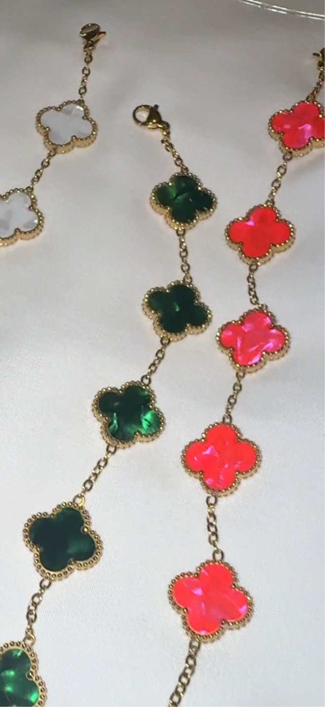 Lucky Bracelet (Marble Pink)