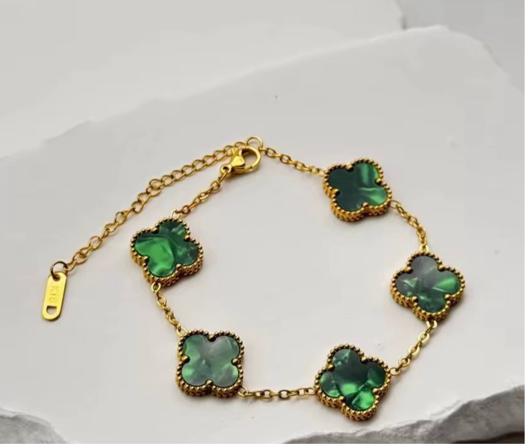 Lucky Bracelet (Marble Green)