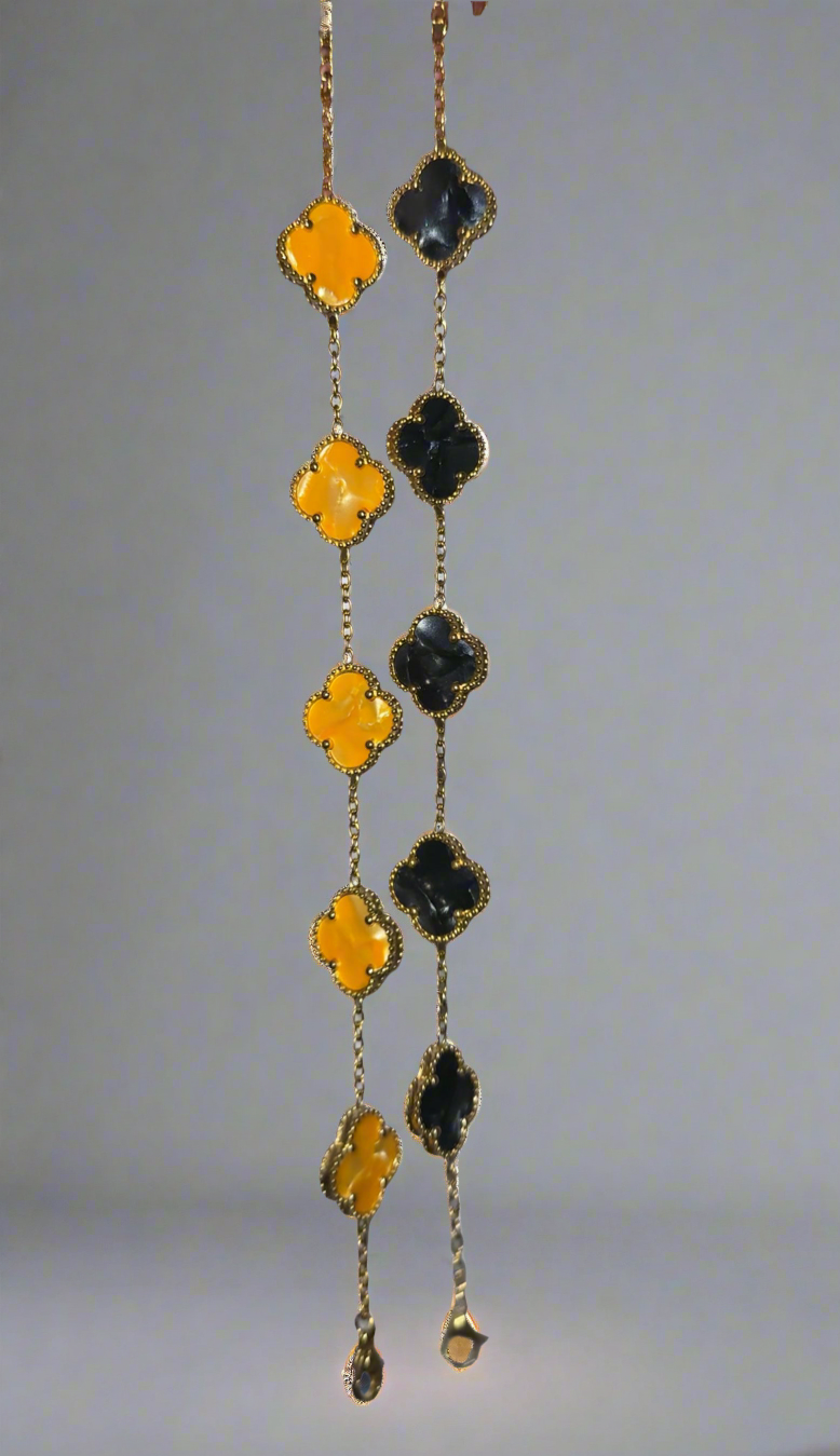 Lucky Bracelet (Marble Black)