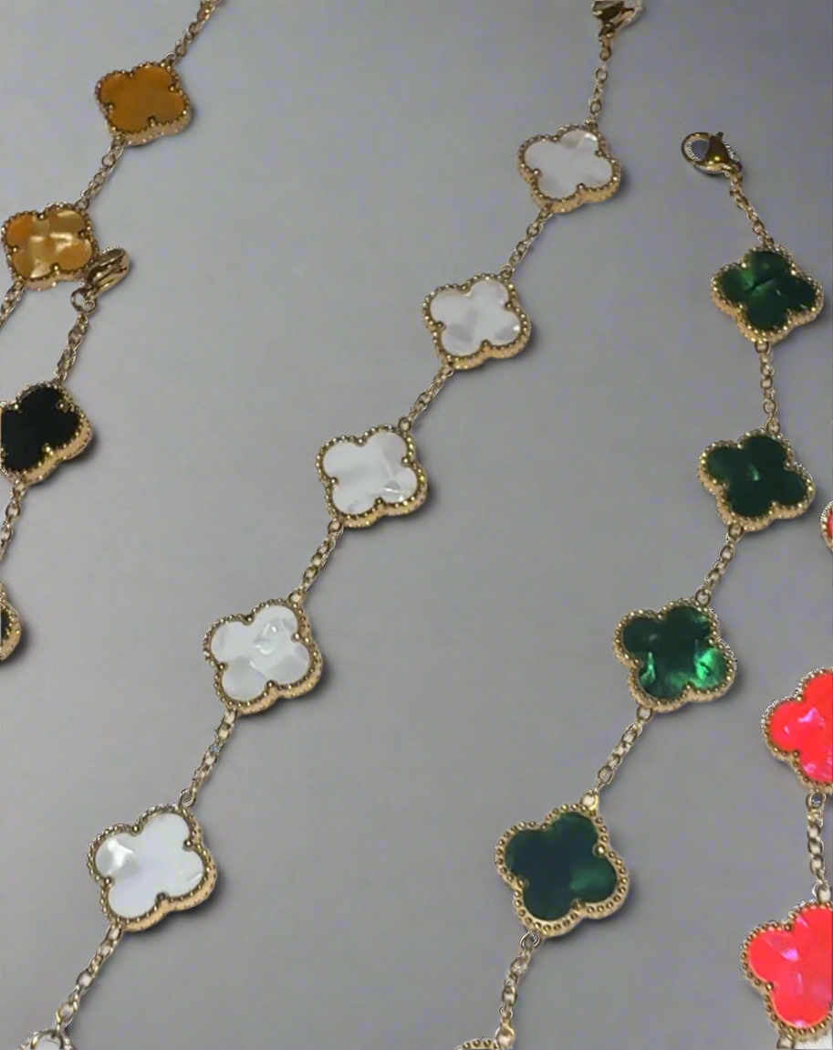 Lucky Bracelet (Marble White)